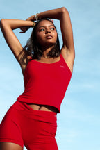 Define Short Set - Hot Red
