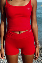 Define Short Set - Hot Red
