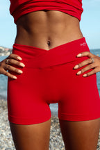 Define Short Set - Hot Red